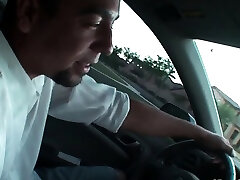 Blonde xnxx kpk to Car in Action