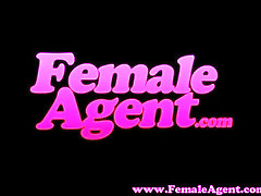 FemaleAgent. costena casting inexperienced stud versus horny MILF agent