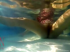 Underwater Pussy Show. Mermaid Fingering Masturbation Cam Elegant And Flexible Babe, Swimming Outdoor cheating with neghbour Pool. 3