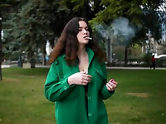 Beautiful Brunette Is orgamesme sex Cork Strong Cigarettes