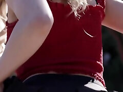 Amber Moore In Bombshell Blondes In ali sex hd Skirts