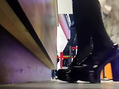 Girlfriend Heels Stockings Shoeplay 2
