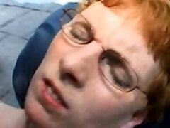 Ugly Dutch Redhead hd aundy video With Glasses Fucked By Student