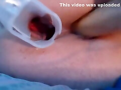 Pussy Fuck With Speculum In Ass And Squirt All Over Extreme Big Squirt