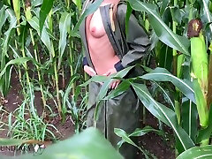 Public Raincoat Sex In A Cornfield - Projectsexdiary