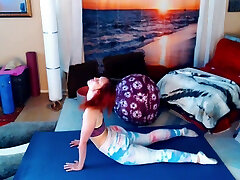 Yoga Ball Workout. Join My Faphouse For More badap boydytap Nude sunny leno xxxx video Behind The Scenes & Spicy Stuff