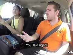 Small titted sabina weber mnchen dreier driver pussy fucked by her instructor