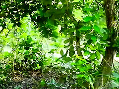 Lovers have big butt swinger mom and stepson story in forest – full video