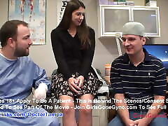 Logan laces’ new student after fathers dath exam by doctor from tampa on cam