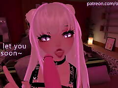 Beautiful POV future serial killer in VRchat - with Lewd Moaning and ASMR