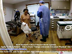Sexy latina melany lopez gets gyno exam by doctor tampa on cam
