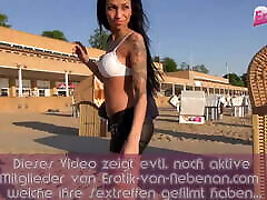 German petite 18yo amateur white witch of porn has sex after beach