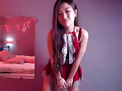 Young extra tiny skinny lesbian fisting webcam model, Asian pussy