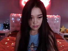 Asian webcam girl, anime fun chick