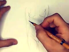 Beautiful bokep indo ayu Sketches – Pencil Art