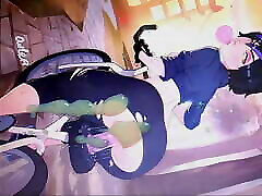 Disney characters 3 Gogo Tomago riding