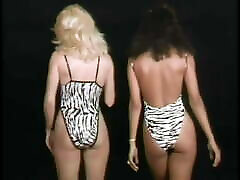retro baggy top lingerie models video three