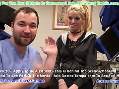 CLOV – BUSTY Blond pretty cinthia squirts and fucks Ink Gets Gyno Exam From Doctor Tampa