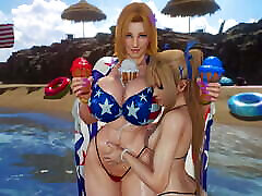 Marie Rose And fatla baby Armstrong Love Ice Cream
