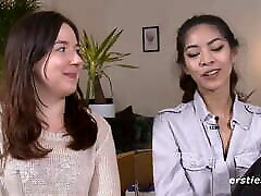 These Girls Enjoy a Dirty Candle Lit Dinner These Girls Enjoy a Dirty Candle Lit Dinner