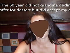 50 Year Old Hot Granny Gives Some Interracial girl india sexy Head