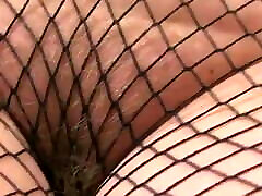 Hot Milf in Fishnet Pantyhose Shows Her sophia leone pron vedio Ass