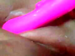 Using a toy to play with my wet pussy..