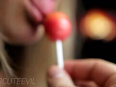 Licks like a lollipop, PULSATING ORAL CREAMPIE, cheryl healey IN MOUTH