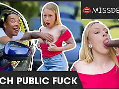 publiczne: czarny koleś grzywka biały nastolatek w swoim samochodzie! missdeep.com