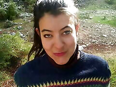 Risky Public Very hot in hindi xxx video in the mountains!