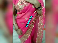 Desi bhabi stripping off her saree for hubby