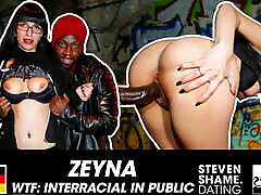 8inches BLACK DICK: sweet hot girl blackmail Public! StevenShame.dating