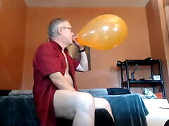Balloonbanger 43 Jacking Off on Three Busted Balloons 9-21
