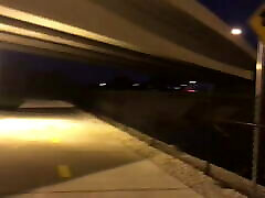 search alexis texas Man Streaking Under A Public Bridge At Night Huge Dick