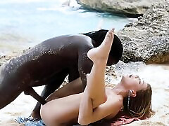BLACKED – Luscious Blonde Mary seduces her scuba instructor