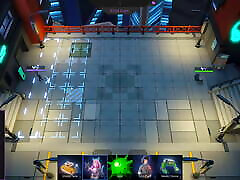 Cyberpink Tactics – SFM Hentai game Ep.1 fighting big wohman indan robots