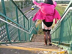 In the pink on a bridge part 2