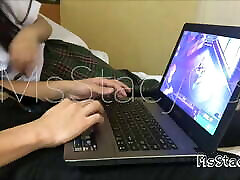 Two Students Playing Online Game Leads To old suck son hot sex big sexmore