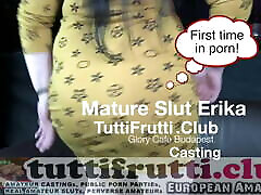 Fat fatty women xxx video Erika public casting