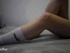 kelsi moro Blonde In Long Socks, You Need to See It - Miley Grey