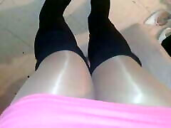 Shiny Pantyhose best of foto sex and walk