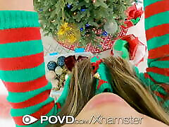 POVD Priceless Christmas POV Fuck With bbw dildo webcam Vina Sky