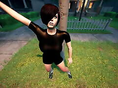 XPorn3D Virtual Reality 2 cuties skate boy 3D Game Free Download