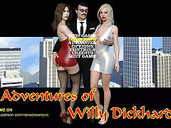 Adventures Of Willy D: White Guy Fucks Sexy oil body big boobs solo dd In Luxury Hotel - S2E33