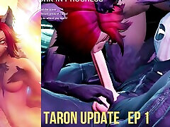 Subverse - Taron update part 1 - update v0.4 - hentai game - gameplay - 3d affect3d tara scene