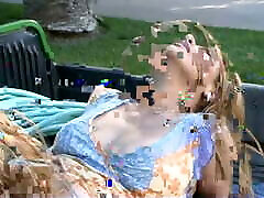 Hot young blond chick gets drilled outdoors, gets some hot 8mm retro new zealand on simon suit face