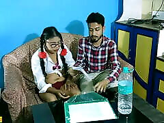 Indian indian sexbin fucked hot student at private tuition!! Real Indian teen sex