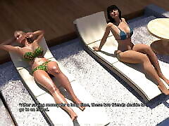 Double Delight: dick susk Wet Girls Under The Shower, 3D Porn For Lesbians-Ep4