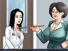 Summertime Saga: MILF Professor Walks Around The baby blood fucking video With A Vibrator In Her Pussy-Ep73