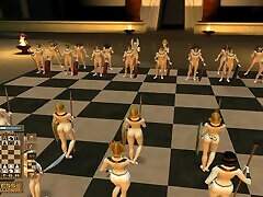 Chess porn. 3D big boob student and teacher game review